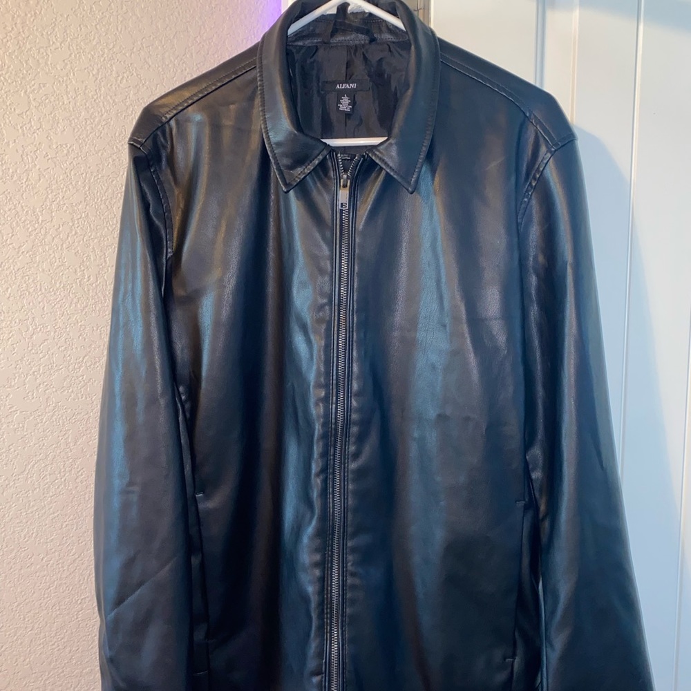 Alfani Leather Jacket